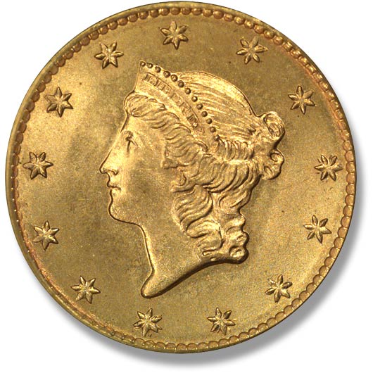 1849 Liberty Head dollar