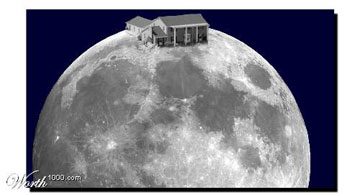 house on the moon