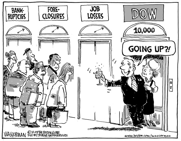 DOW up