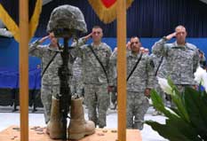 Ft Lewis memorial service