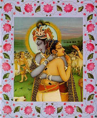 Gopa Kumar meets Krishna
