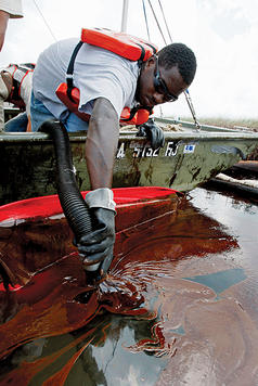 oil spill cleanup