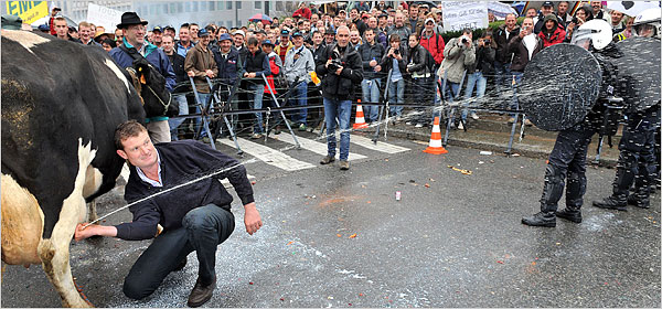 milk protest