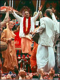 Prabhupada at Ratha Yatra