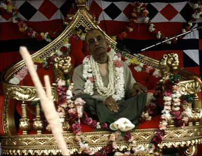 Srila Prabhupada at SF Rathayatra, 1975