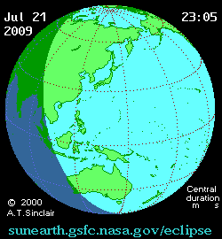total solar eclipse Jul 22nd