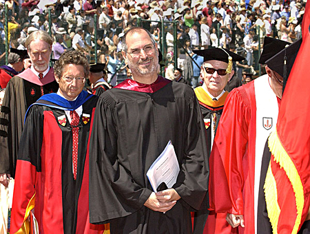 Steve Jobs at Stanford commencement
