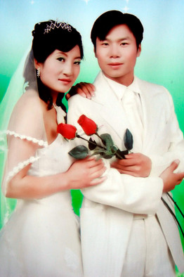 Zhou with bride