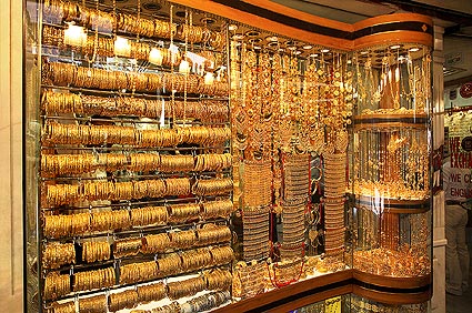 Dubai gold jewellery