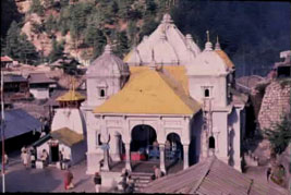 Ganga temple at Gangotri