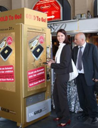 gold vending machine