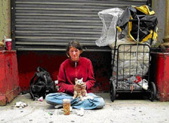 Homeless in NY