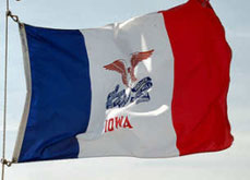 Iowa flag