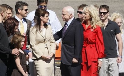 Palin with McCain