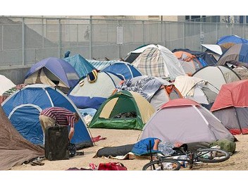 tent city